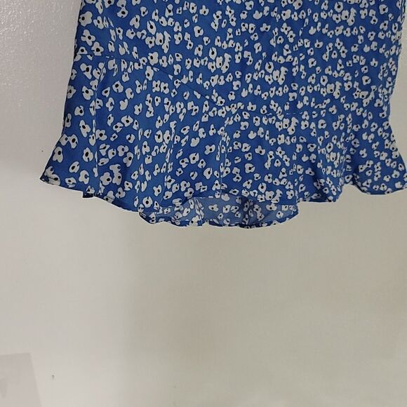 Zara NWT Printed Mini Dress - Picture 4 of 9